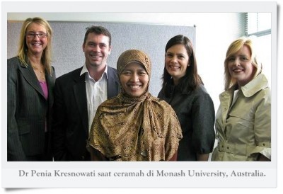 Dr Made Tri Ari Penia Kresnowati Raih Fellowship “L’Oreal-UNESCO Woman In Science 2008”