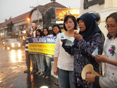Perempuan Indonesia Deklarasikan IWAG Peace
