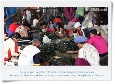 Perempuan Topang 48% Pendapatan Keluarga Nelayan