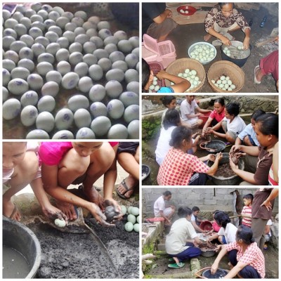 Pahitnya Merapi Jadi Cerita Manis Telur Asin Lumadi
