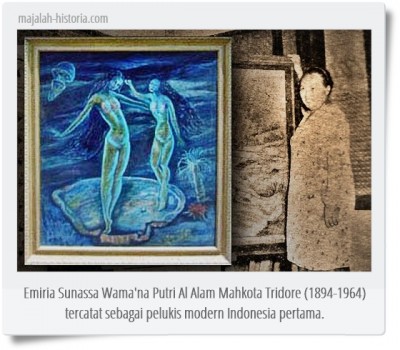 Emiria Sunassa, Dari Awal Senirupa Modern Indonesia