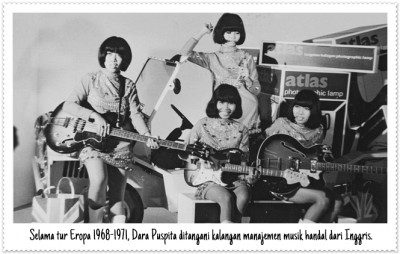 Dara Puspita, Pop Band Perempuan Pertama Indonesia