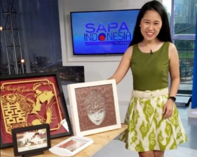Dewi Kucu Hidupkan Papercutting di Industri Kreatif Lokal