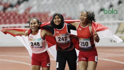 Saat 3 Putri Indonesia Sapu Ajang Lari 100m Asian Para Games 2018