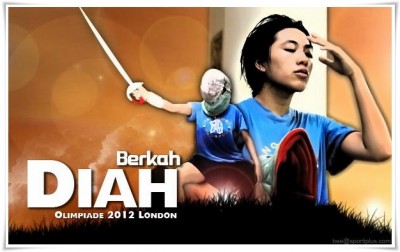 Diah Bawa Anggar Indonesia ke Olimpiade 2012