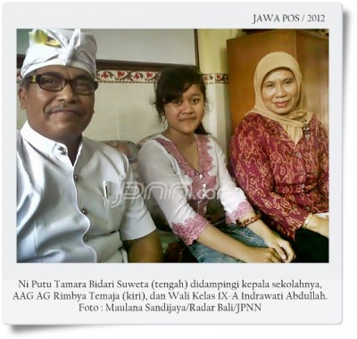 Unas 2012, Ni Putu Tamara Dapat Nilai 10 Semua