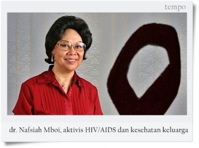 Aktivis Nafsiah Mboi Menteri Kesehatan 2012-2014