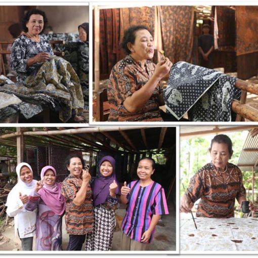Suminah Sejahterakan Pengrajin  Batik Dengan Rp 200 Bulan 