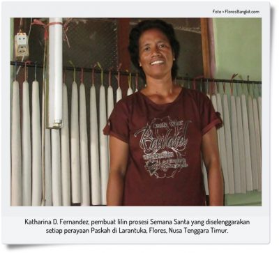 Katharina dan Lilin Larantuka yang Tak Pernah Padam