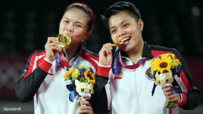 Greysia/Apriyani Menangkan Satu-satunya Emas Indonesia di Olimpiade Tokyo