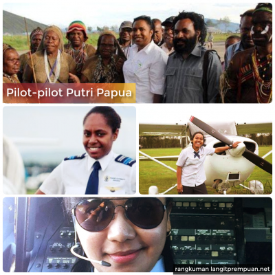 Inilah Prestasi Pilot-pilot Putri Pertama Papua